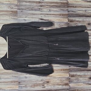 American Eagle Outfitters Charcoal Long Sleeve Dress Size M